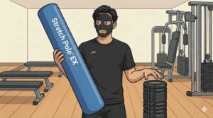 ストレッチポールかフォームローラーか迷うブラック太郎