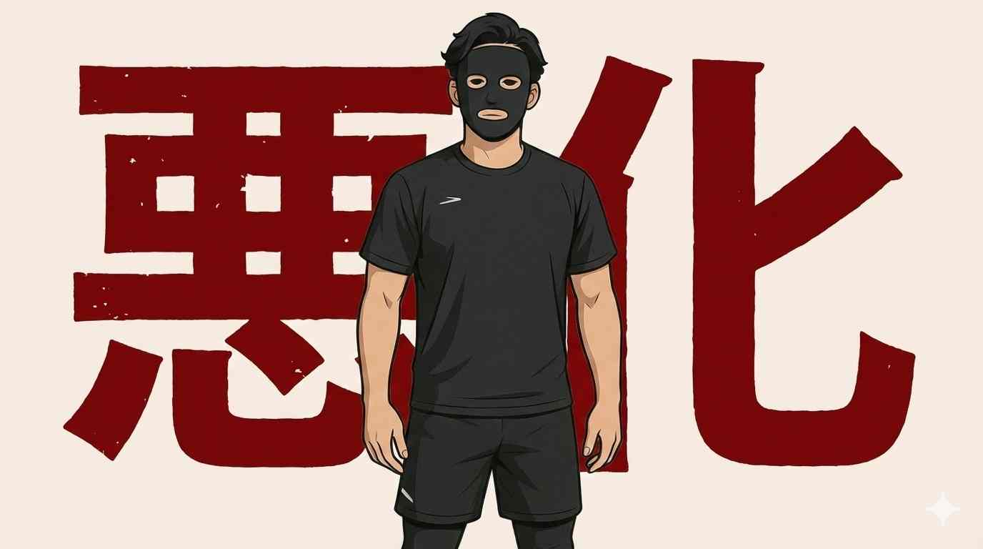 悪化するブラック太郎