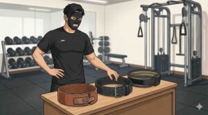 自分に合ったトレーニングベルトを選ぶブラック太郎