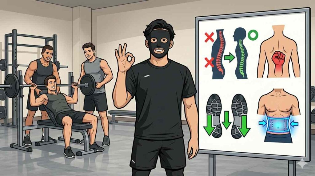 ベンチプレスTOブラック太郎