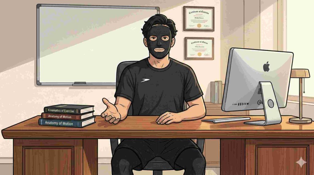 腰痛に対する質問に答えるブラック太郎