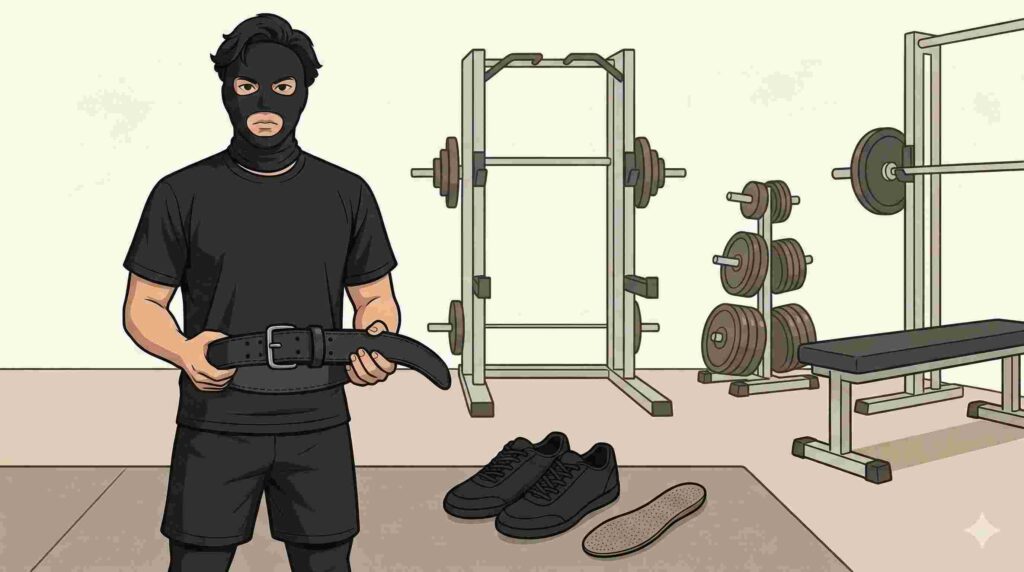 ベルト・シューズ・インソール3点セットの紹介するブラック太郎