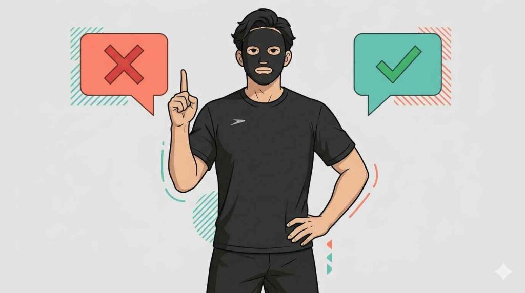 「筋トレしても肩こりは治らない」は本当か？を示すブラック太郎