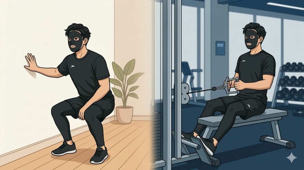 すべり症疑いの腰痛に合った進め方の順番を示すブラック太郎