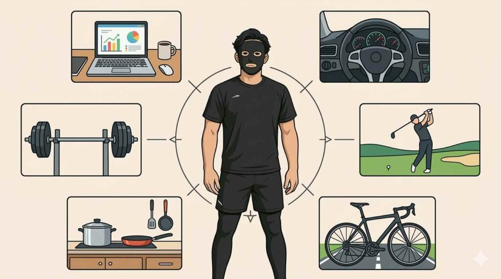 よくある原因示すブラック太郎