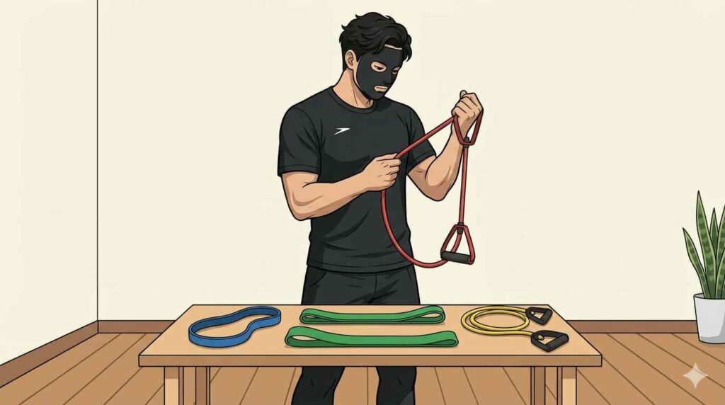 チューブを選ぶブラック太郎