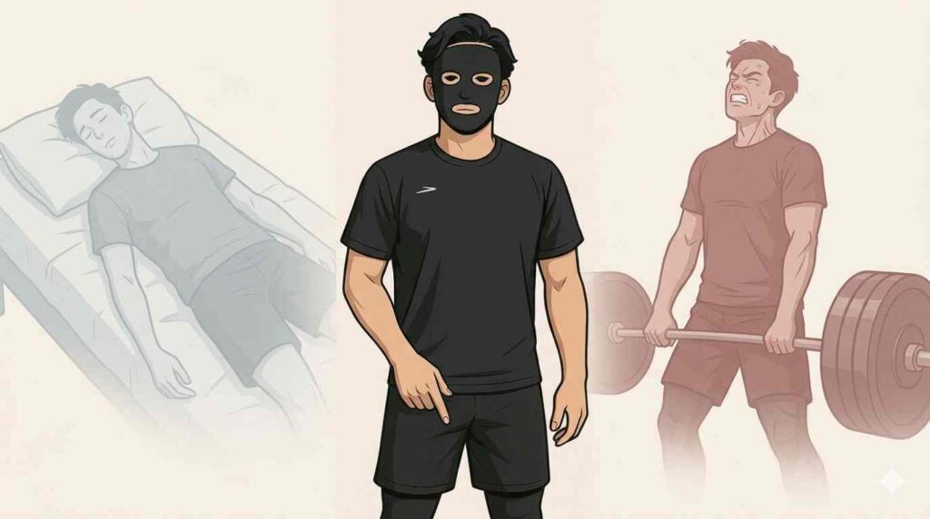 休みすぎ、筋トレし過ぎのブラック太郎