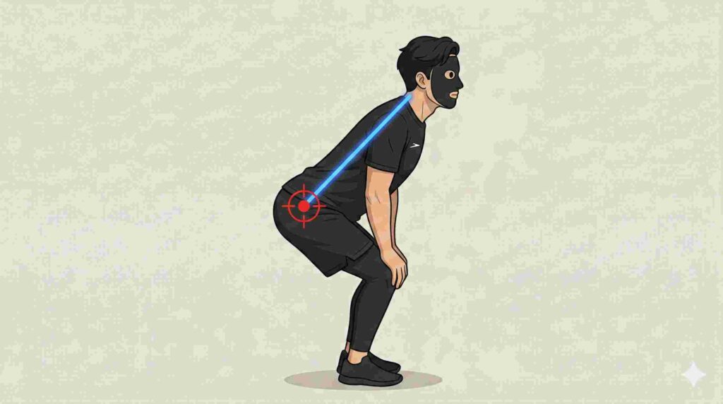 股関節主導で動かすスクワットができるブラック太郎