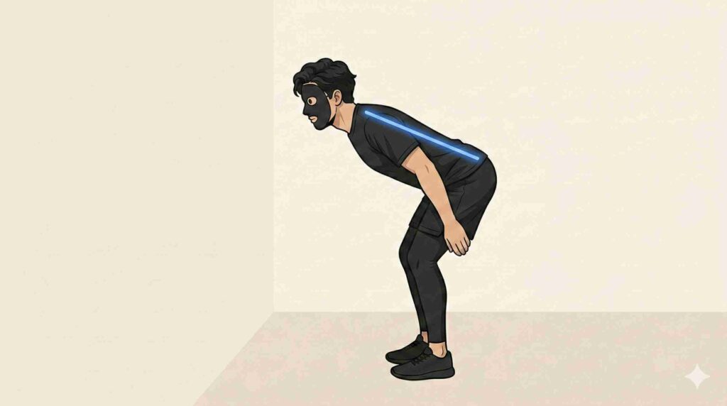 股関節主導で動かすスクワットができるブラック太郎④