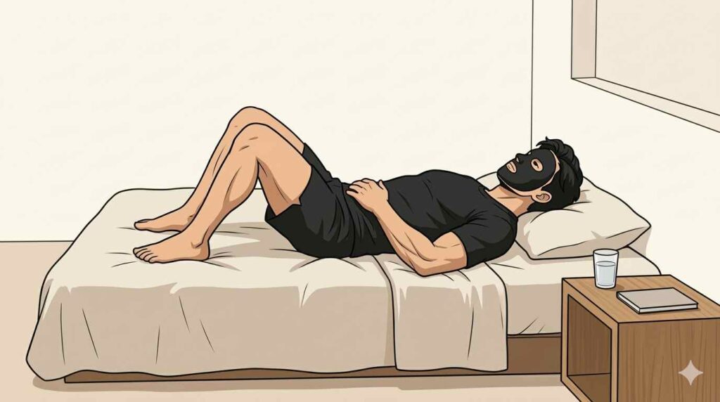 自宅で安静にしながら回復を待つブラック太郎