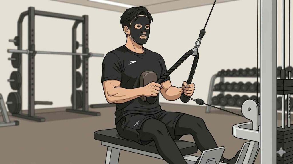 シーテッドロウの使い方と注意点を示すブラック太郎