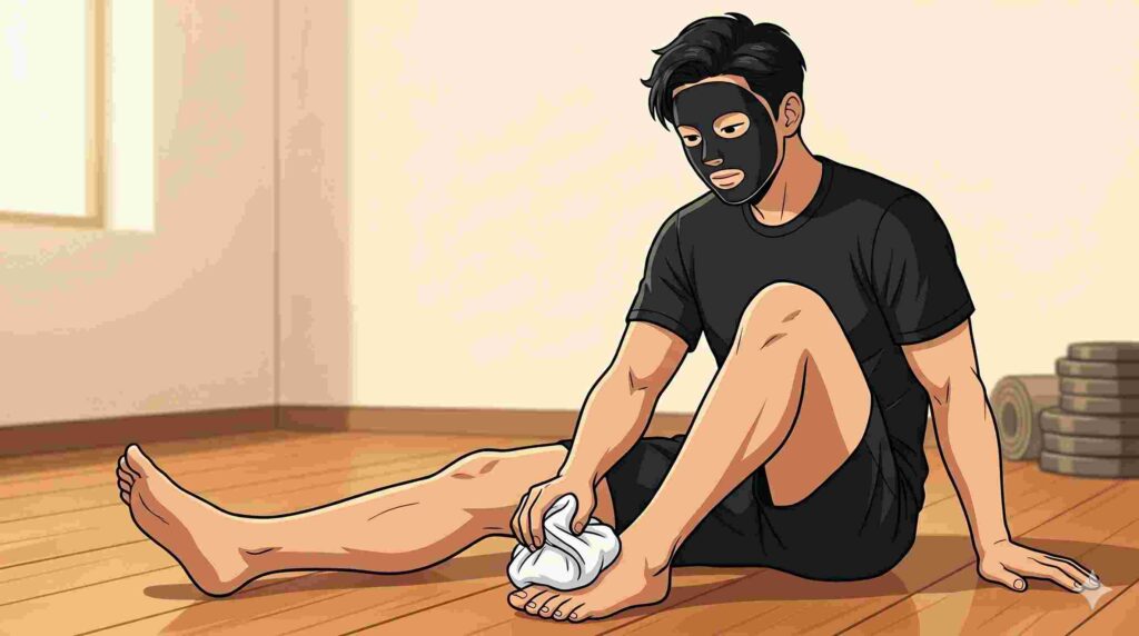 外反母趾が急に痛いブラック太郎