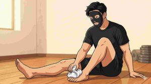 外反母趾が急に痛いブラック太郎