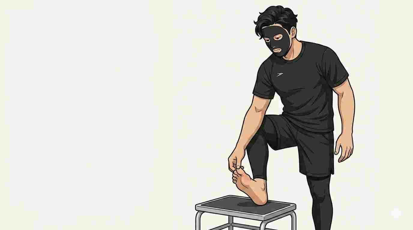 外反母趾が痛いブラック太郎