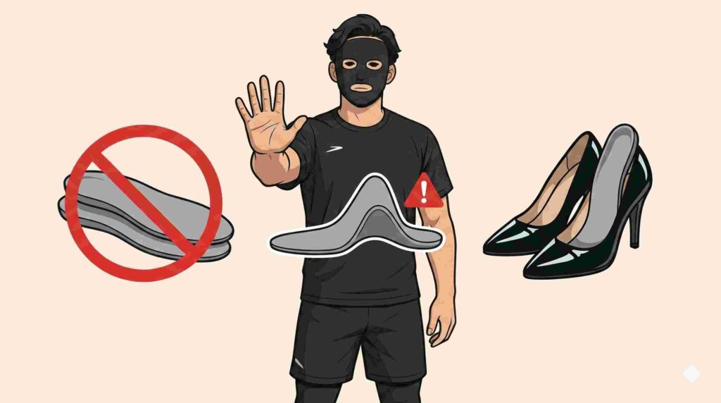 外反母趾インソールで悪化？逆効果になる3つのケース