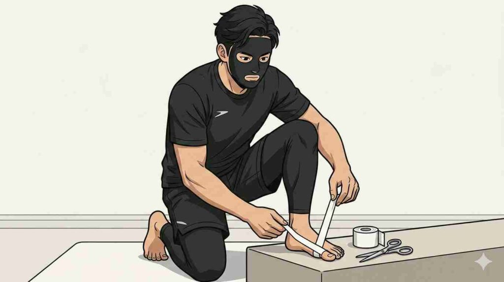 矯正ではなく痛みの軽減・補助として使うブラック太郎