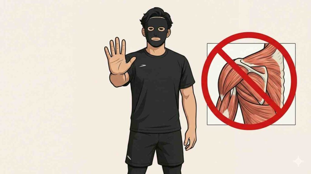 筋トレが逆効果になる場合を示すブラック太郎