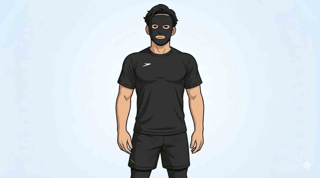 自重の筋トレで肩こりが改善したブラック太郎