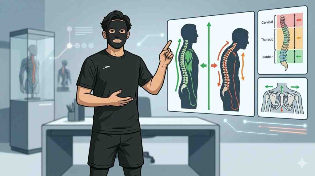 首こり・肩こは筋トレで解決することを示すブラック太郎
